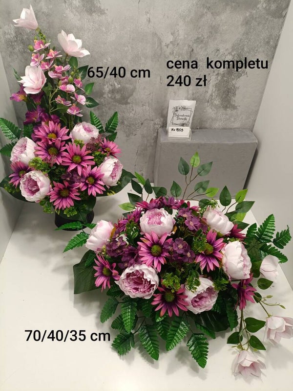 Komplet nagrobny nr 803
