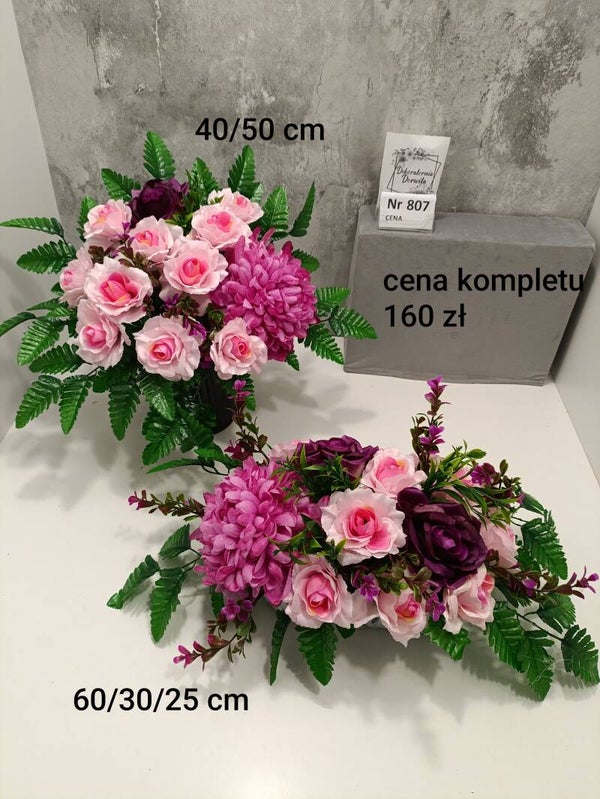 Komplet nagrobny nr 807