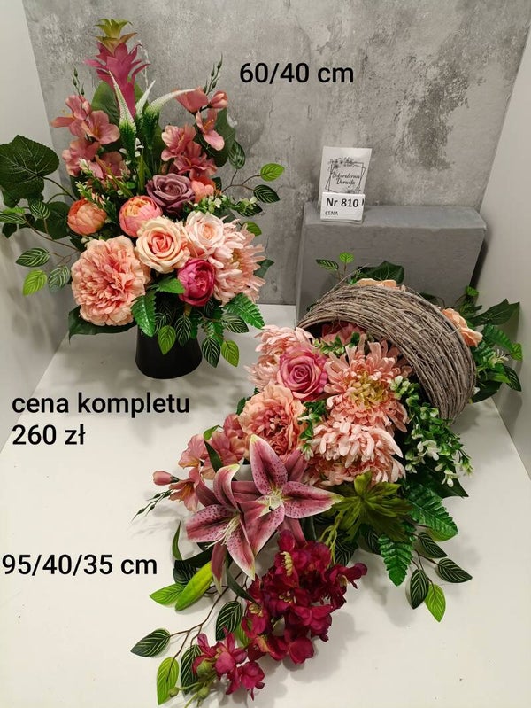 Komplet nagrobny nr 810