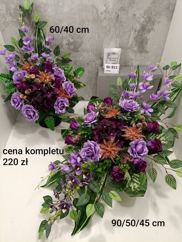 Komplet nagrobny nr 811