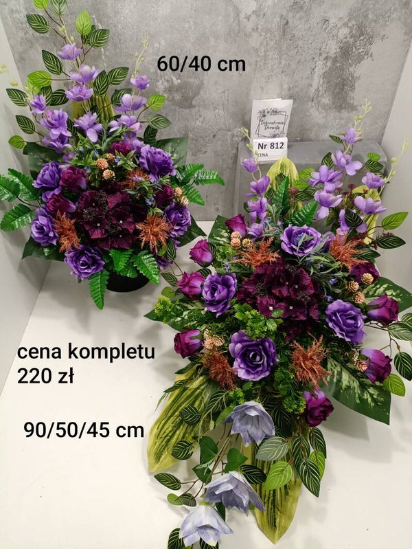 Komplet nagrobny nr 812