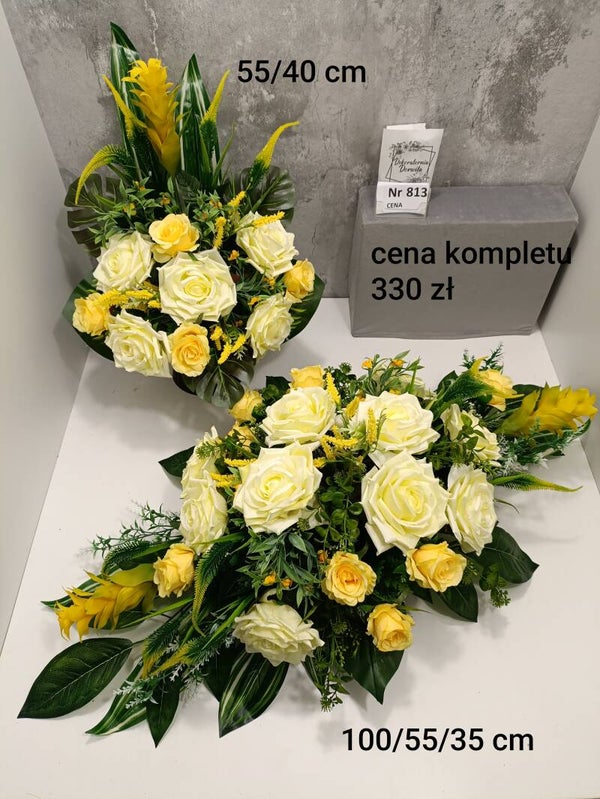 Komplet nagrobny nr 813