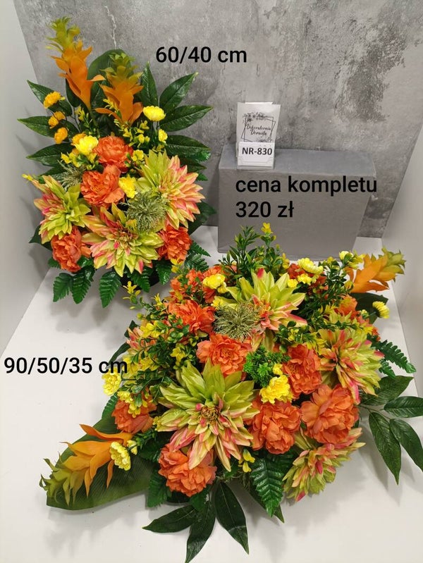 Komplet nagrobny nr 830