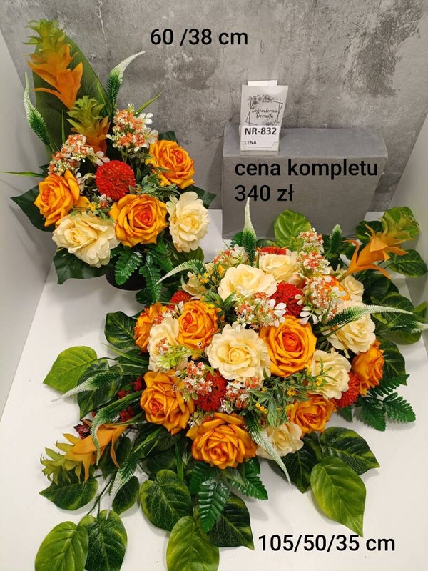 Komplet nagrobny nr 832