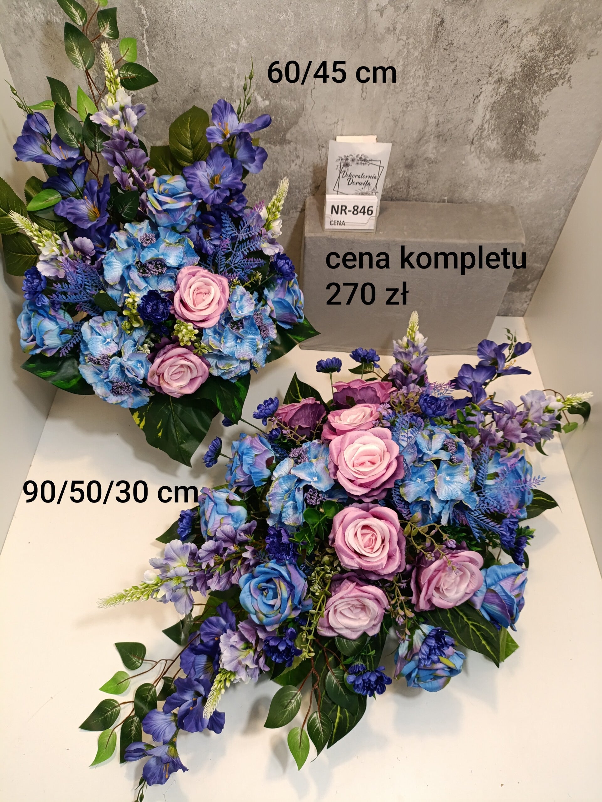 Komplet nagrobny nr 846