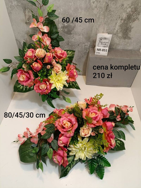 Komplet nagrobny nr 851