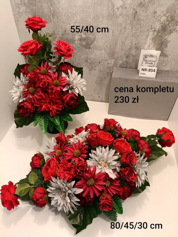 Komplet nagrobny nr 854
