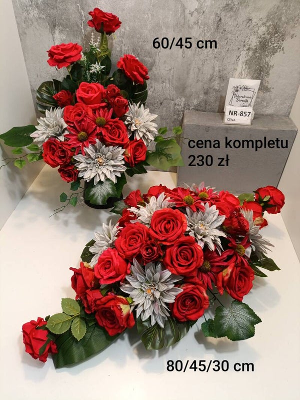 Komplet nagrobny nr 857