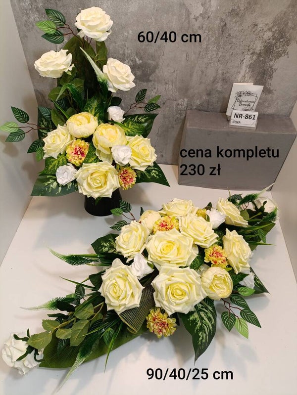 Komplet nagrobny nr 861