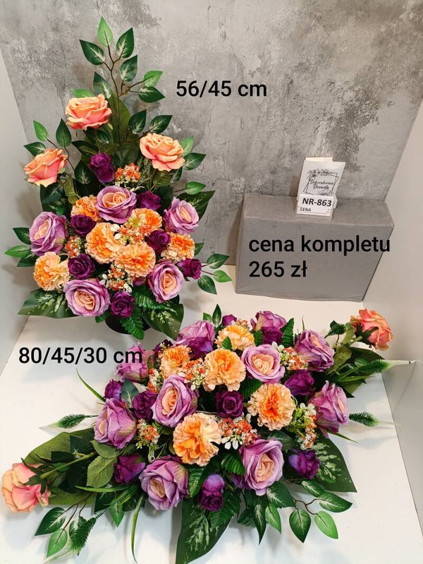 Komplet nagrobny nr 863