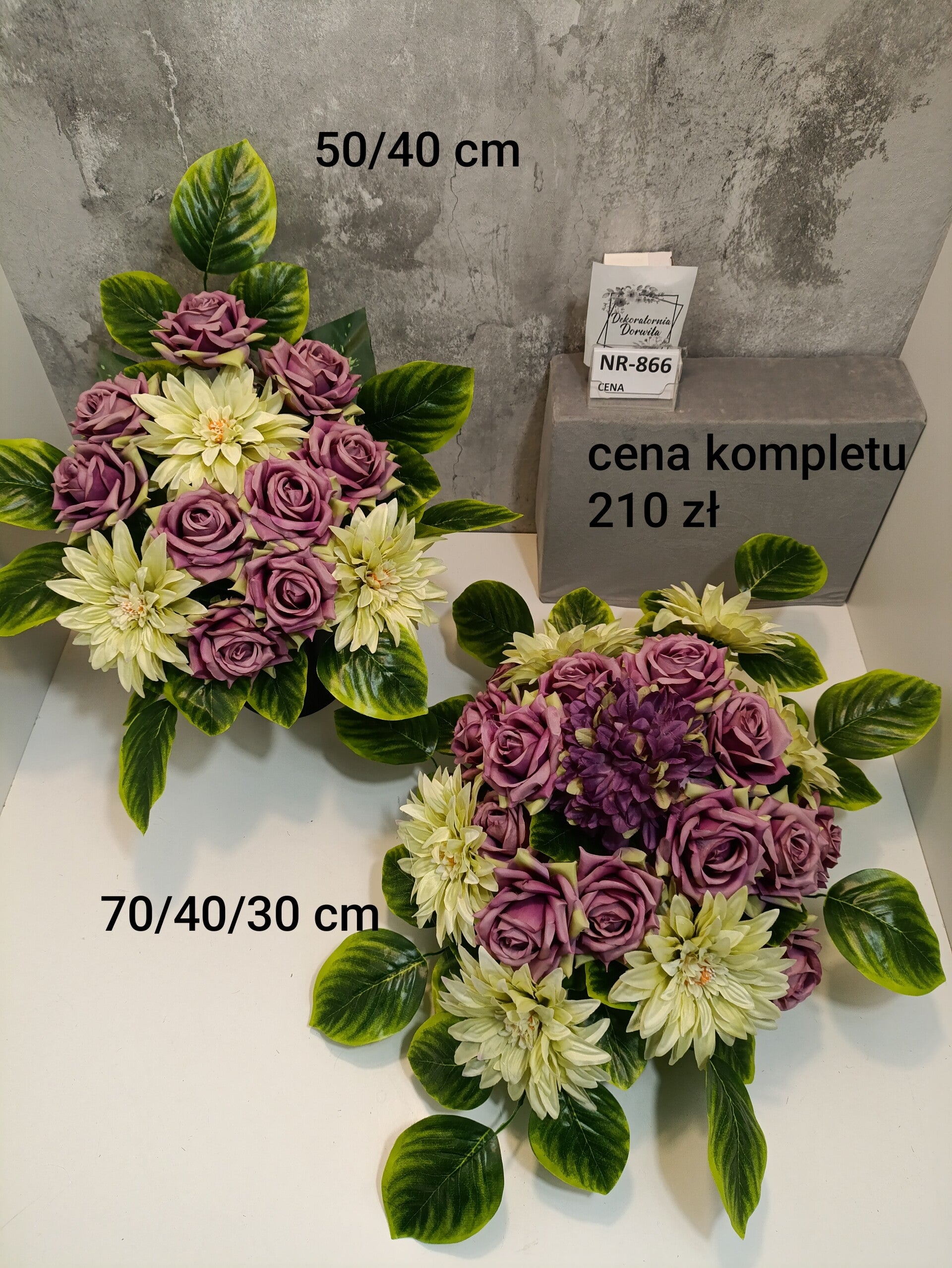 Komplet nagrobny nr 866