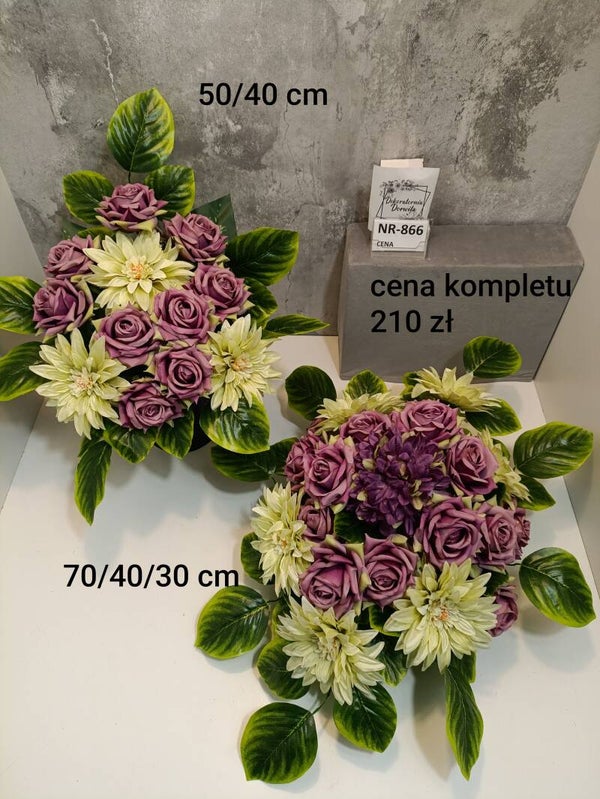 Komplet nagrobny nr 866