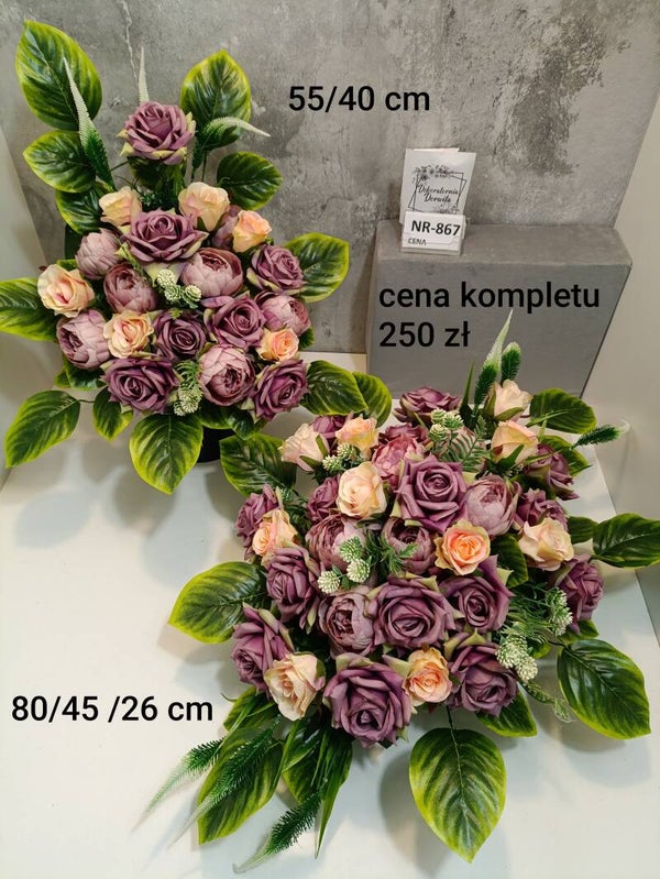Komplet nagrobny nr 867