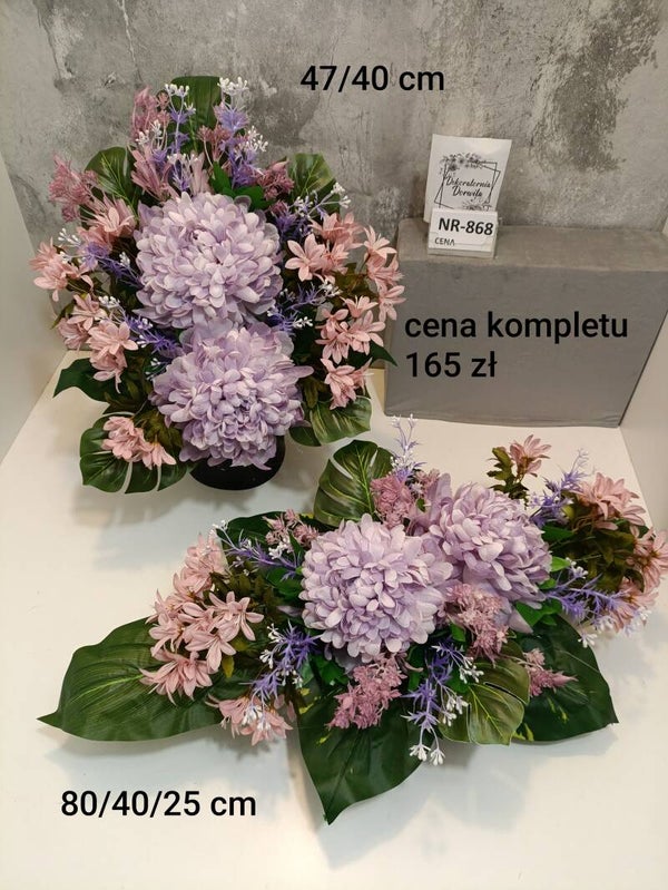 Komplet nagrobny nr 868