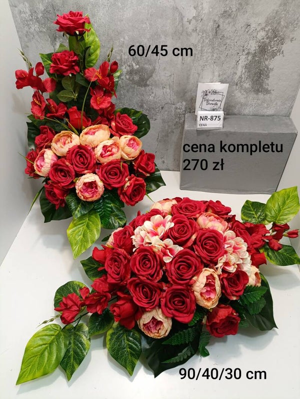 Komplet nagrobny nr 875