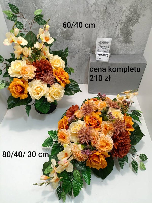Komplet nagrobny nr 876