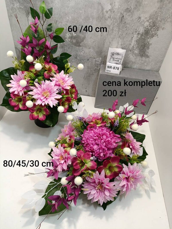 Komplet nagrobny nr 878