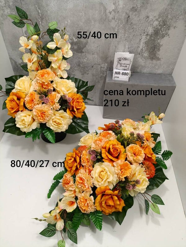 Komplet nagrobny nr 880