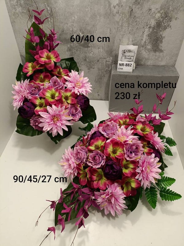 Komplet nagrobny nr 882