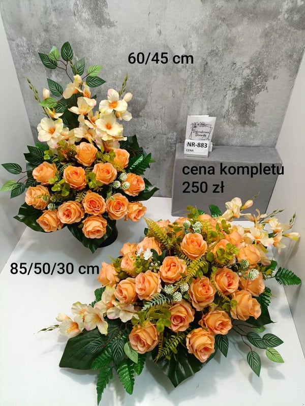 Komplet nagrobny nr 883