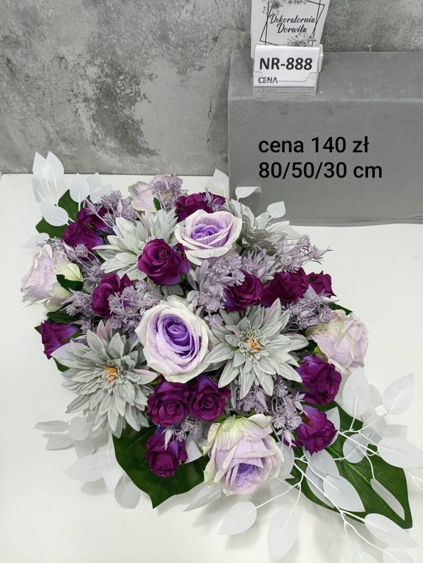 Kompozycja nr 888 wiązanka stroik