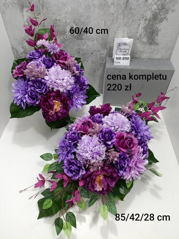 Komplet nagrobny nr 890