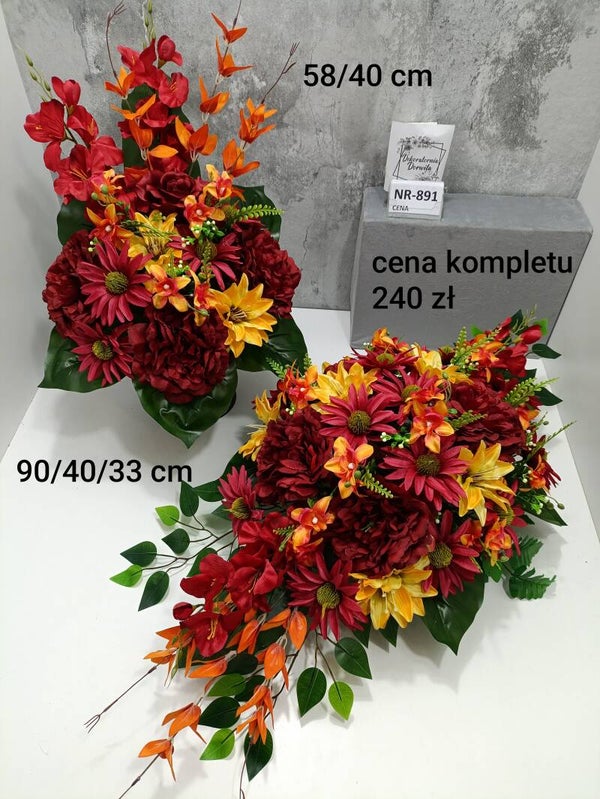 Komplet nagrobny nr 891