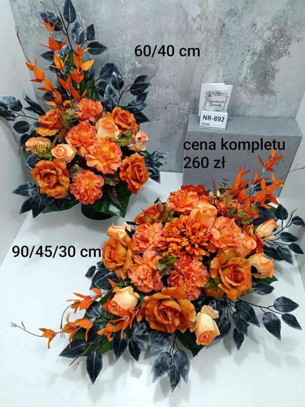 Komplet nagrobny nr 892