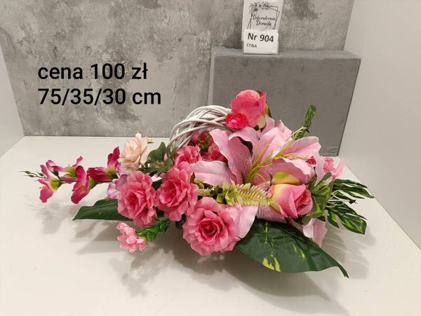 Kompozycja nr 904 wiązanka stroik