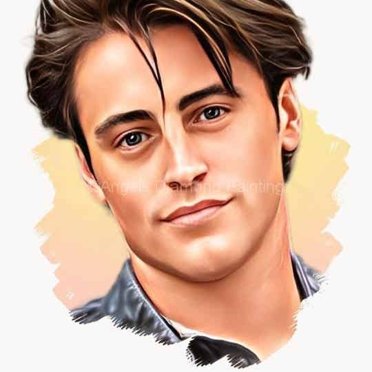 Diamond Painting Portret Matt LeBlanc 3