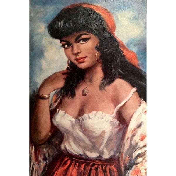 Diamond Painting De Zigeunerin