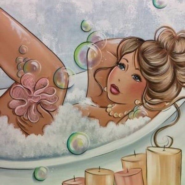 Diamond Painting Dikke Dames 1
