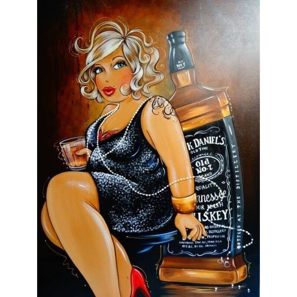 Diamond Painting Dikke Dames 23