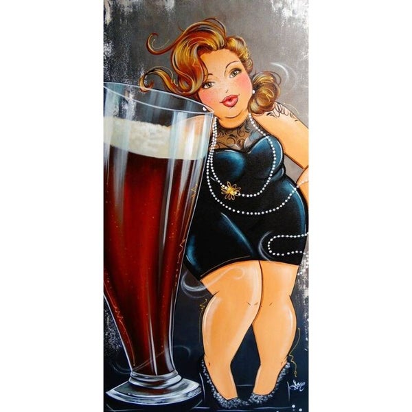 Diamond Painting Dikke Dames 65