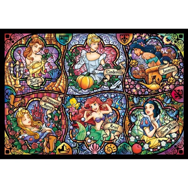 Diamond Painting Disney Prinsessen Glas in Lood