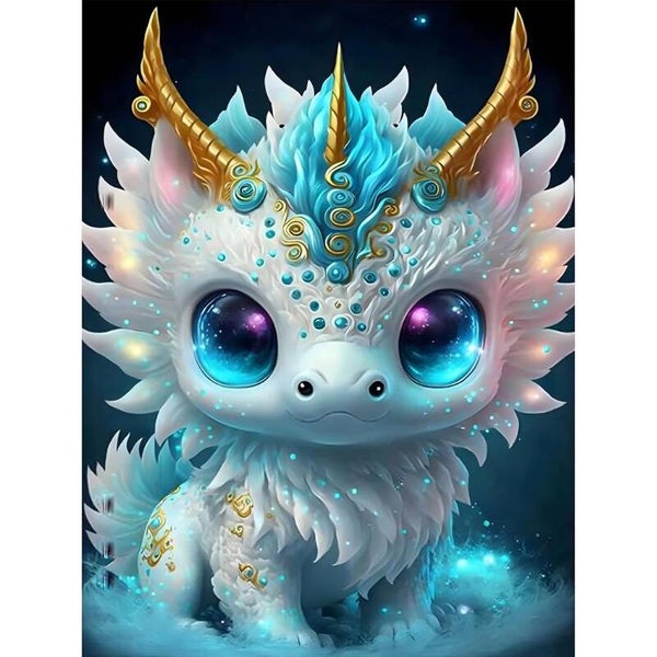 Diamond Painting Draakje 1