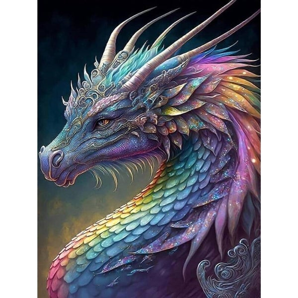Diamond Painting Draak 1