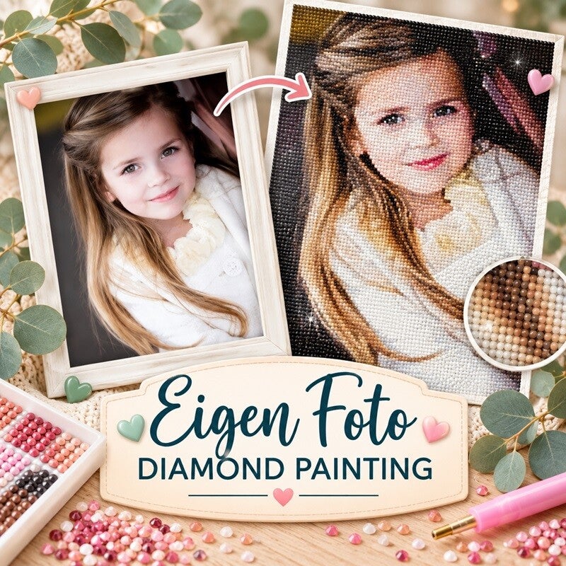 Diamond Painting Eigen Foto