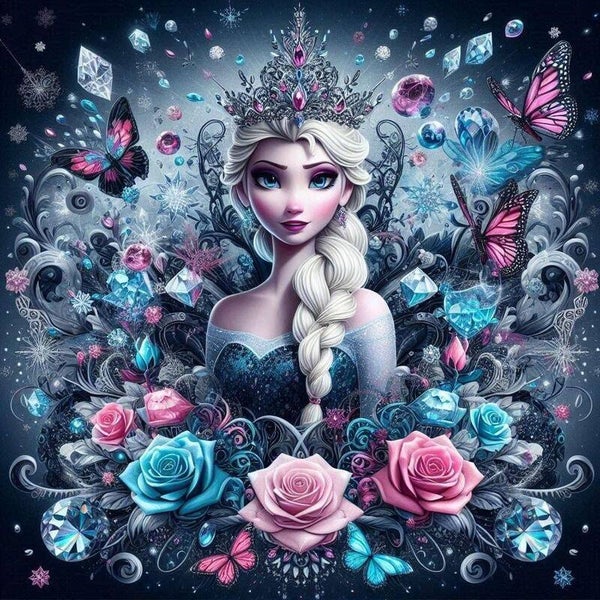Diamond Painting Elsa Frozen 3