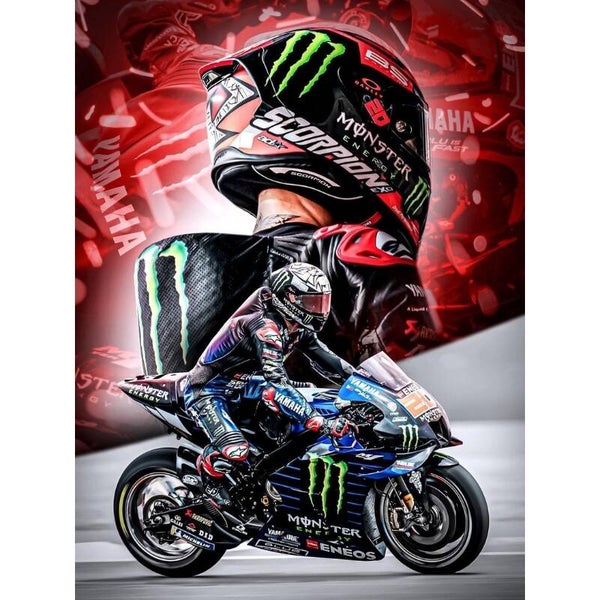 Diamond Painting Fabio Quartararo 12