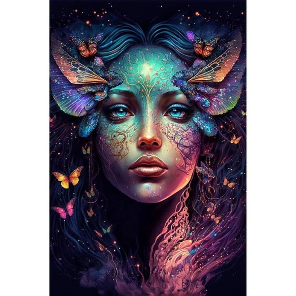 Diamond Painting Fantasie Vrouw 13