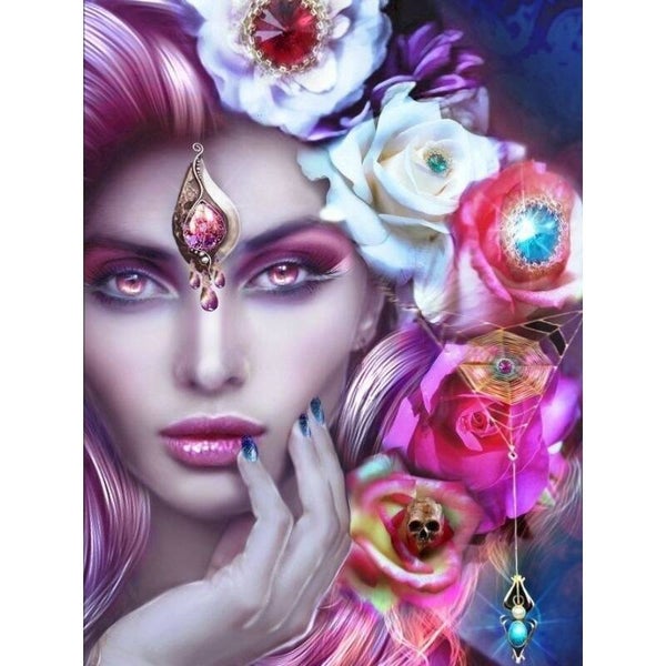 Diamond Painting Fantasie Vrouw 3