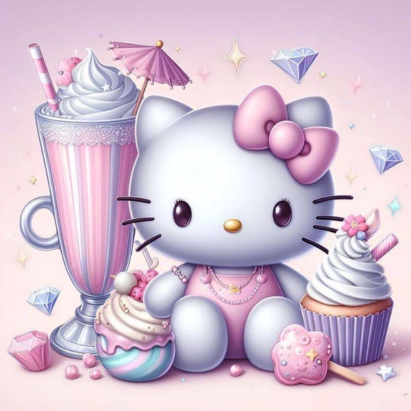 Diamond Painting Hello Kitty 1