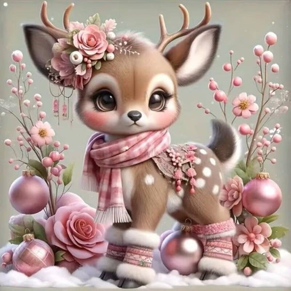 Diamond Painting Hertje 1