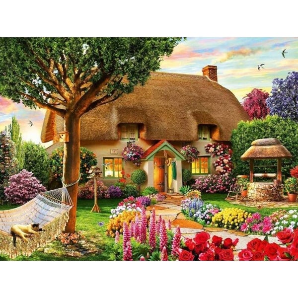 Diamond Painting Huis 5