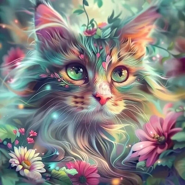 Diamond Painting Kat 2