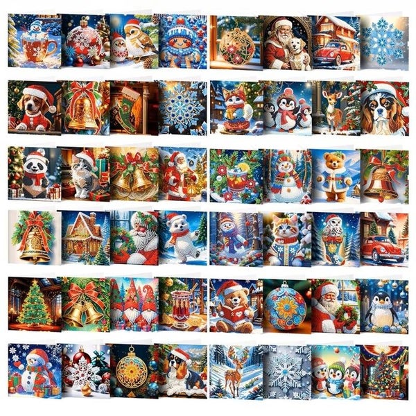 Diamond Painting Kerstkaarten 5