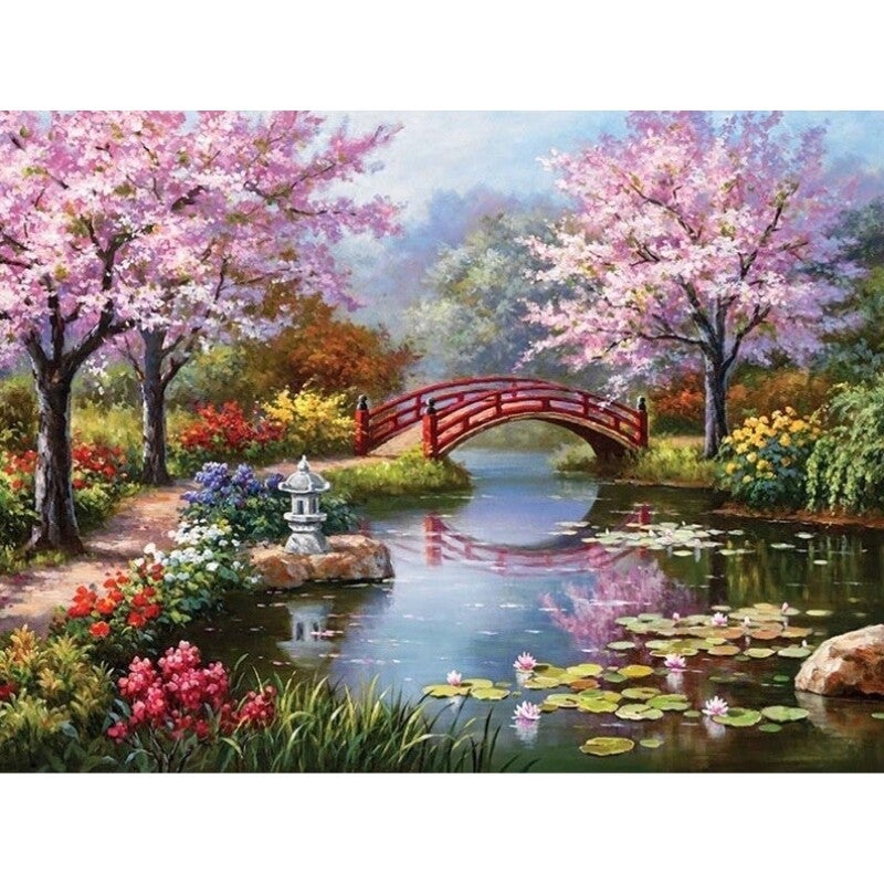 Diamond Painting Landschap 1