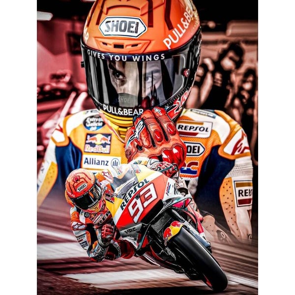 Diamond Painting Marc Marquez 2