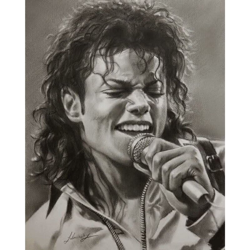 Diamond Painting Michael Jackson 8